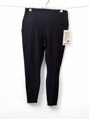 NWT Lululemon Align Black 28” inseam High Rise Leggings with pockets Size 12